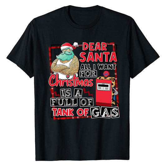 Santa's Christmas Tank  T-Shirt