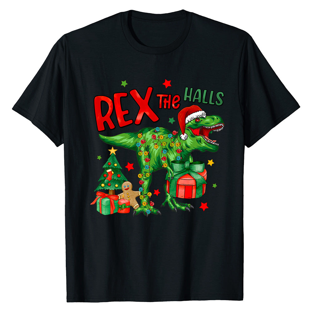 Rex the Halls Xmas  T-Shirt