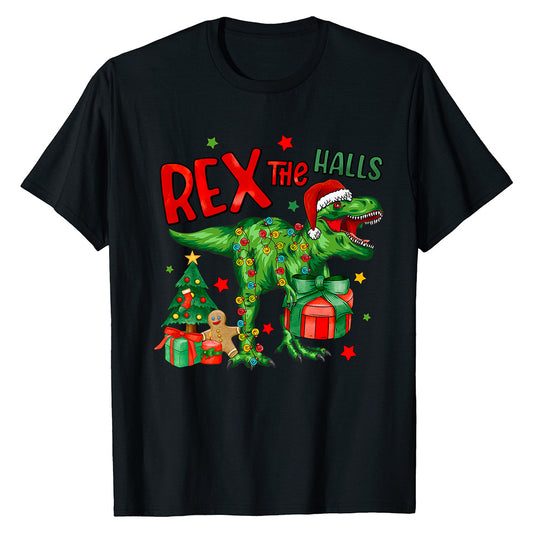 Rex the Halls Xmas  T-Shirt