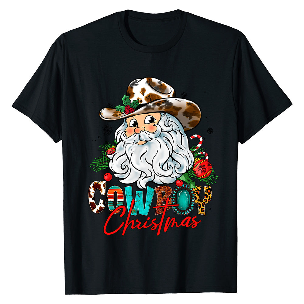 Cowboy Christmas  T-Shirt