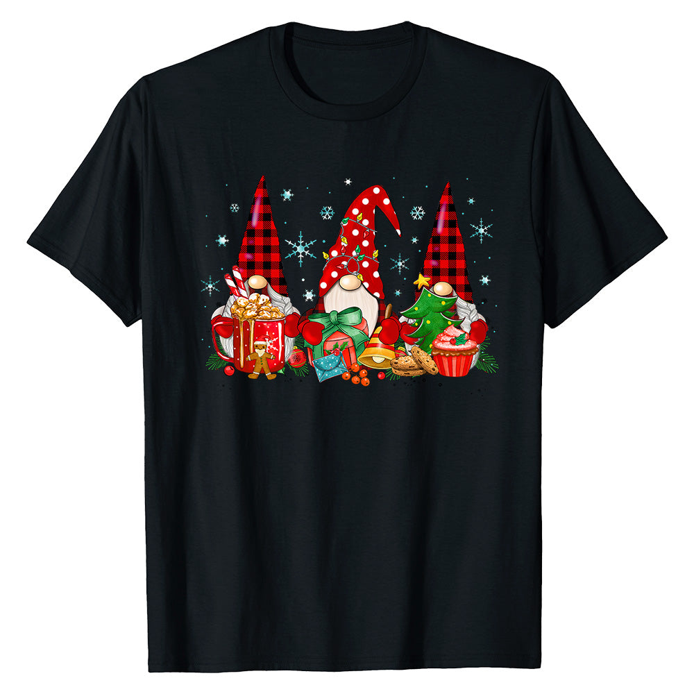 Festive Gnome Christmas  T-Shirt
