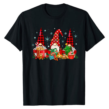 Festive Gnome Christmas  T-Shirt