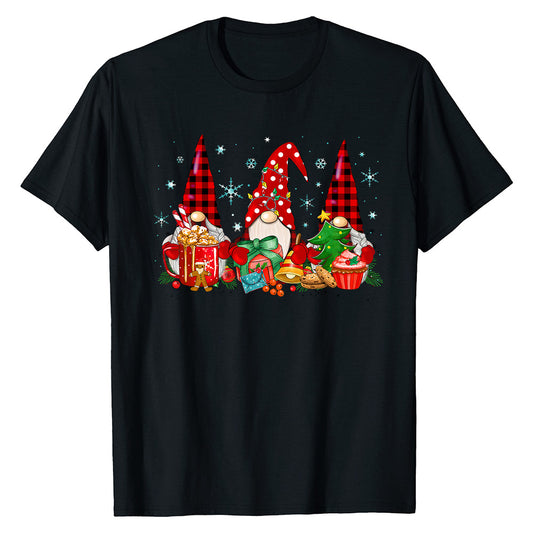 Festive Gnome Christmas  T-Shirt