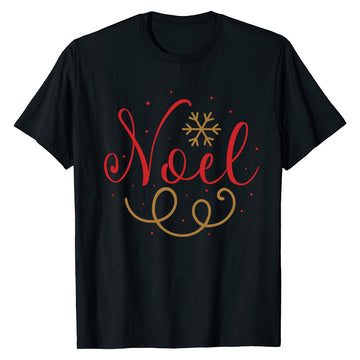 Festive Noel Holiday  T-Shirt