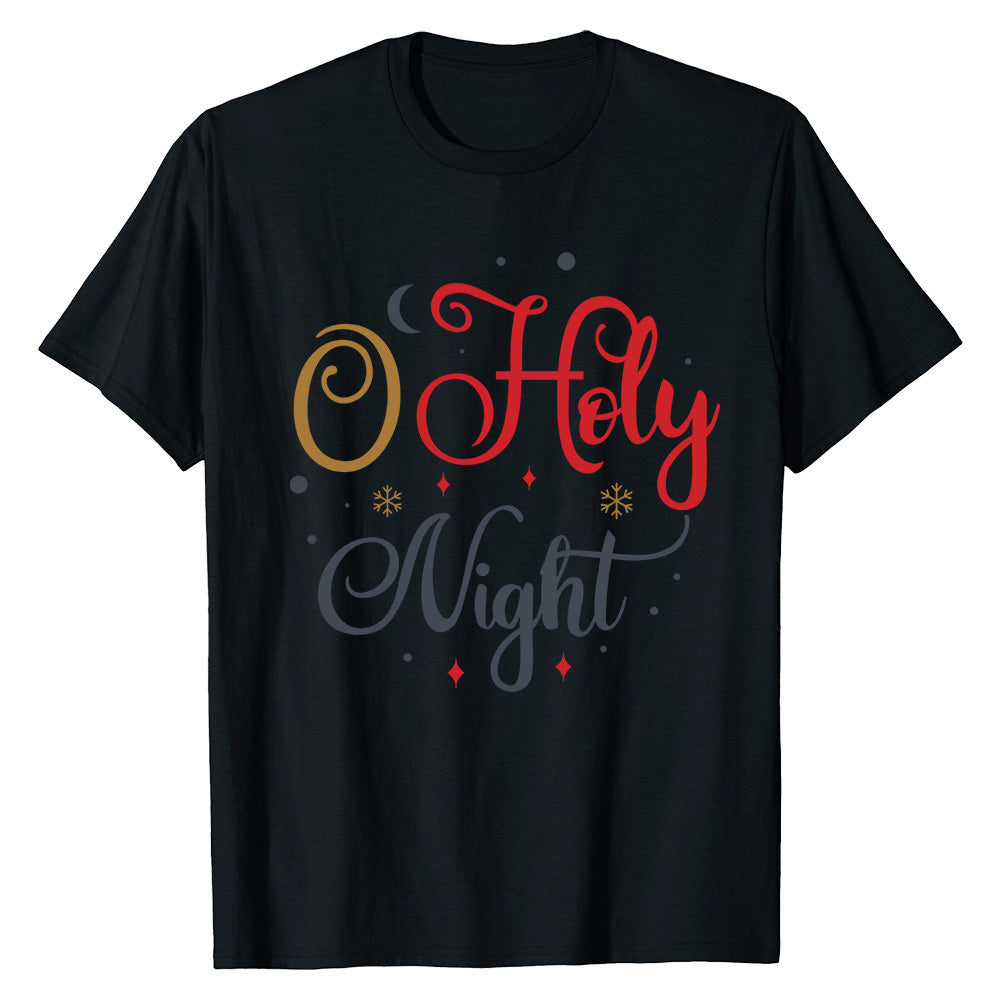 O Holy Night Christmas  T-Shirt