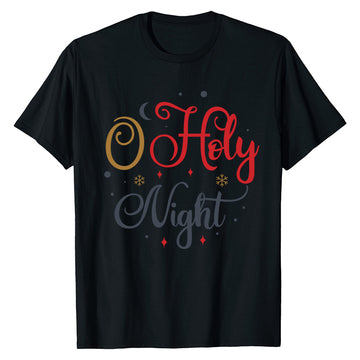O Holy Night Christmas  T-Shirt