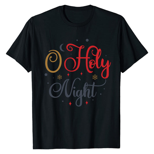 O Holy Night Christmas  T-Shirt