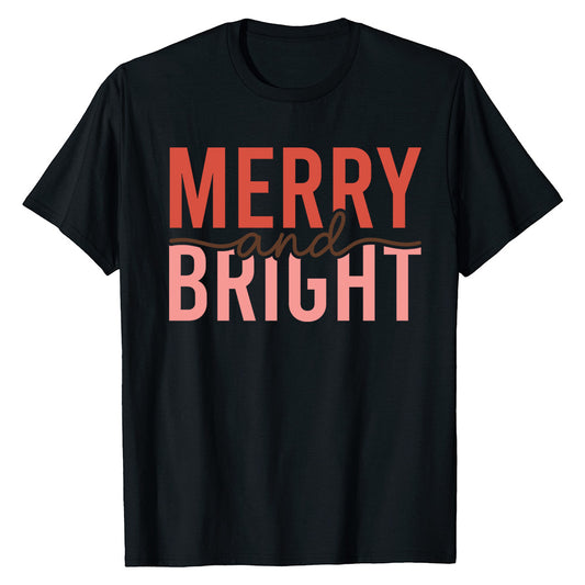 Merry and Bright Holiday  T-Shirt