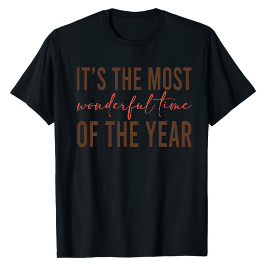 Wonderful Time Holiday  T-Shirt