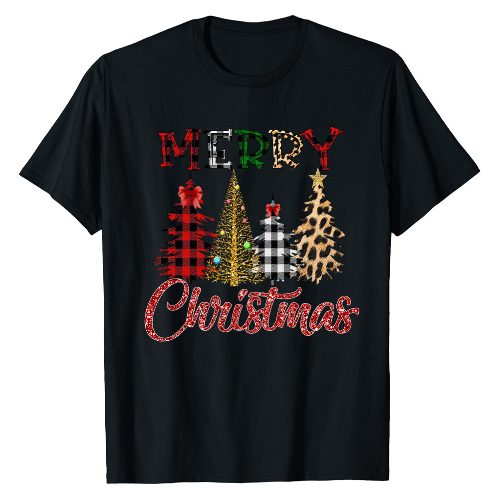 Festive Trees Christmas  T-Shirt