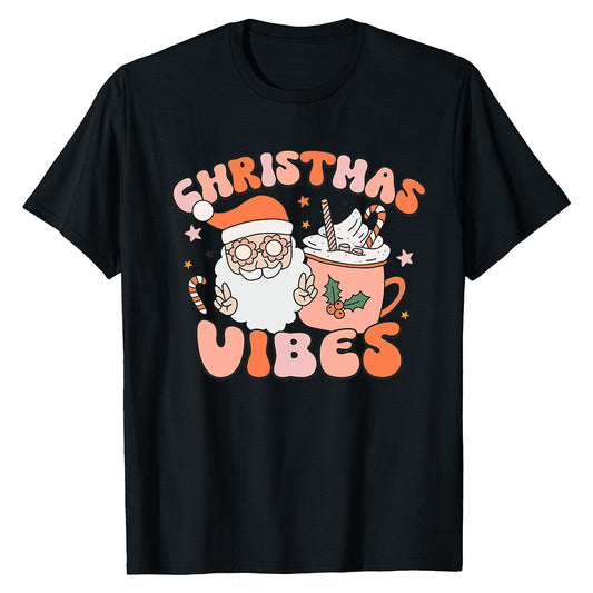 Festive Santa Vibes  T-Shirt