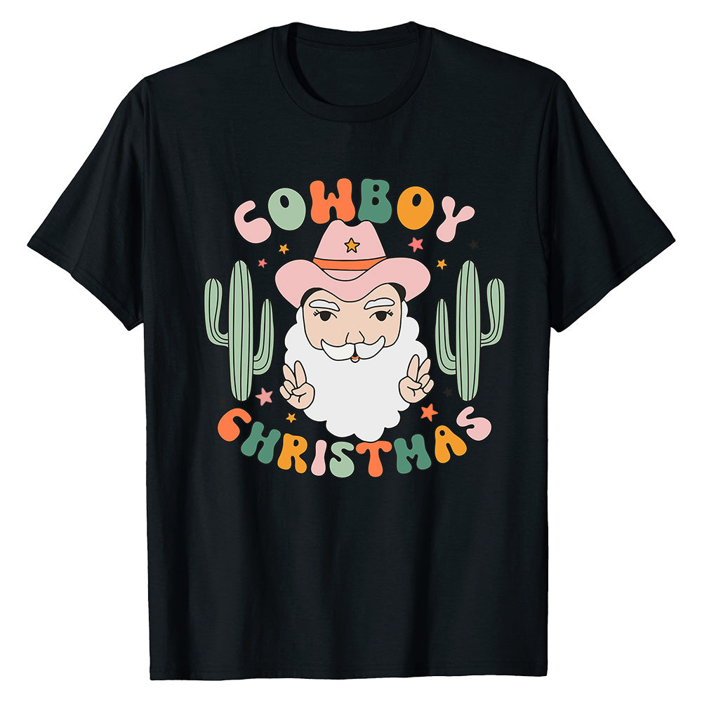 Cowboy Christmas  T-Shirt