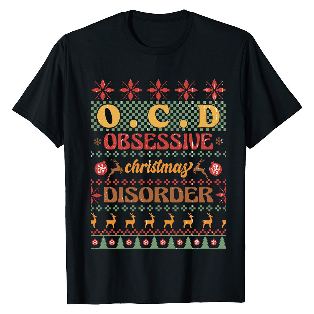 OCD Christmas  T-Shirt