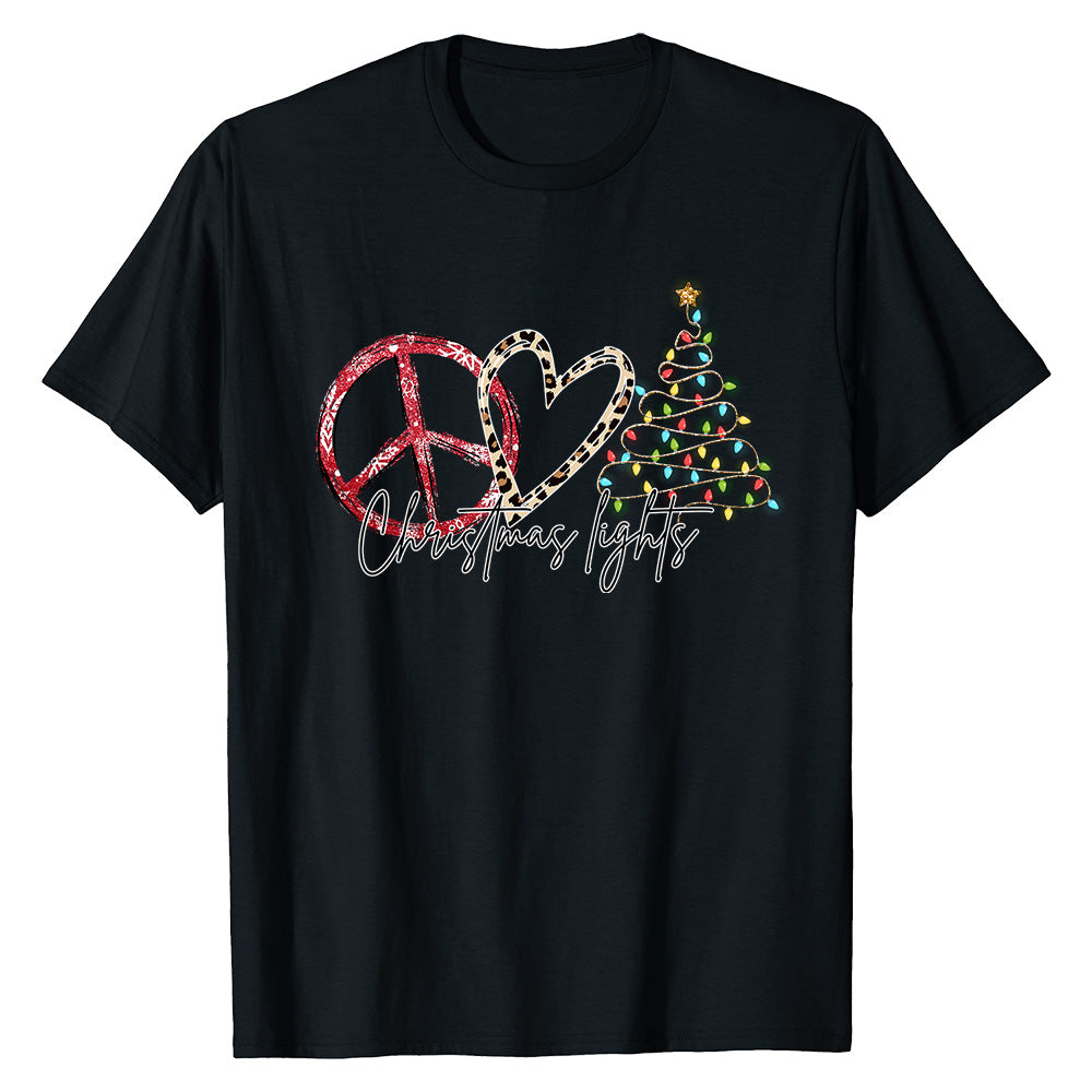 Peace Love Xmas  T-Shirt
