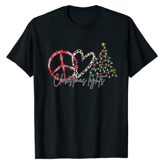 Peace Love Xmas  T-Shirt