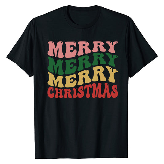 Retro Merry Christmas Shirt T-Shirt