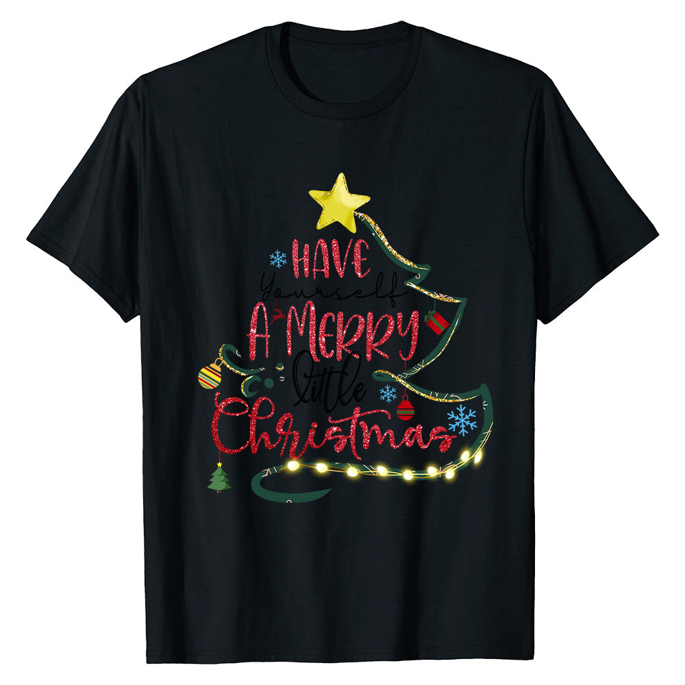 Merry Xmas Tree  T-Shirt