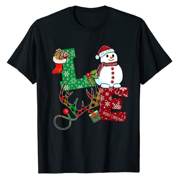 Festive LOVE Christmas  T-Shirt