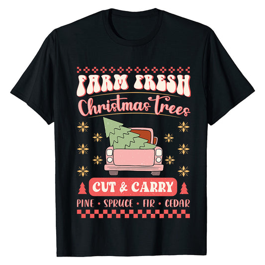 Farm Fresh Xmas Truck  T-Shirt