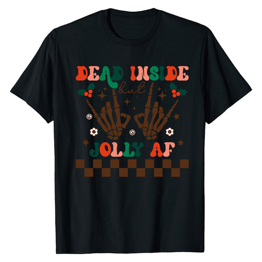 Dead Inside Jolly Christmas  T-Shirt