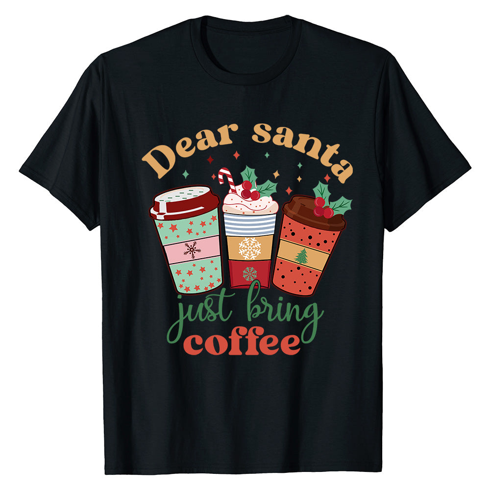 Santa Coffee  T-Shirt