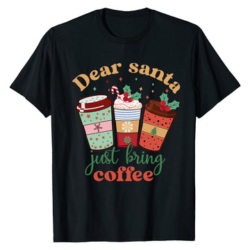 Santa Coffee  T-Shirt