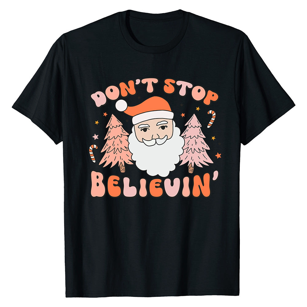 Santa Believein'  T-Shirt
