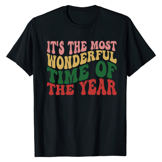 Festive Text Art  T-Shirt