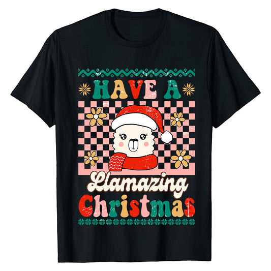 Llamazing Xmas  T-Shirt