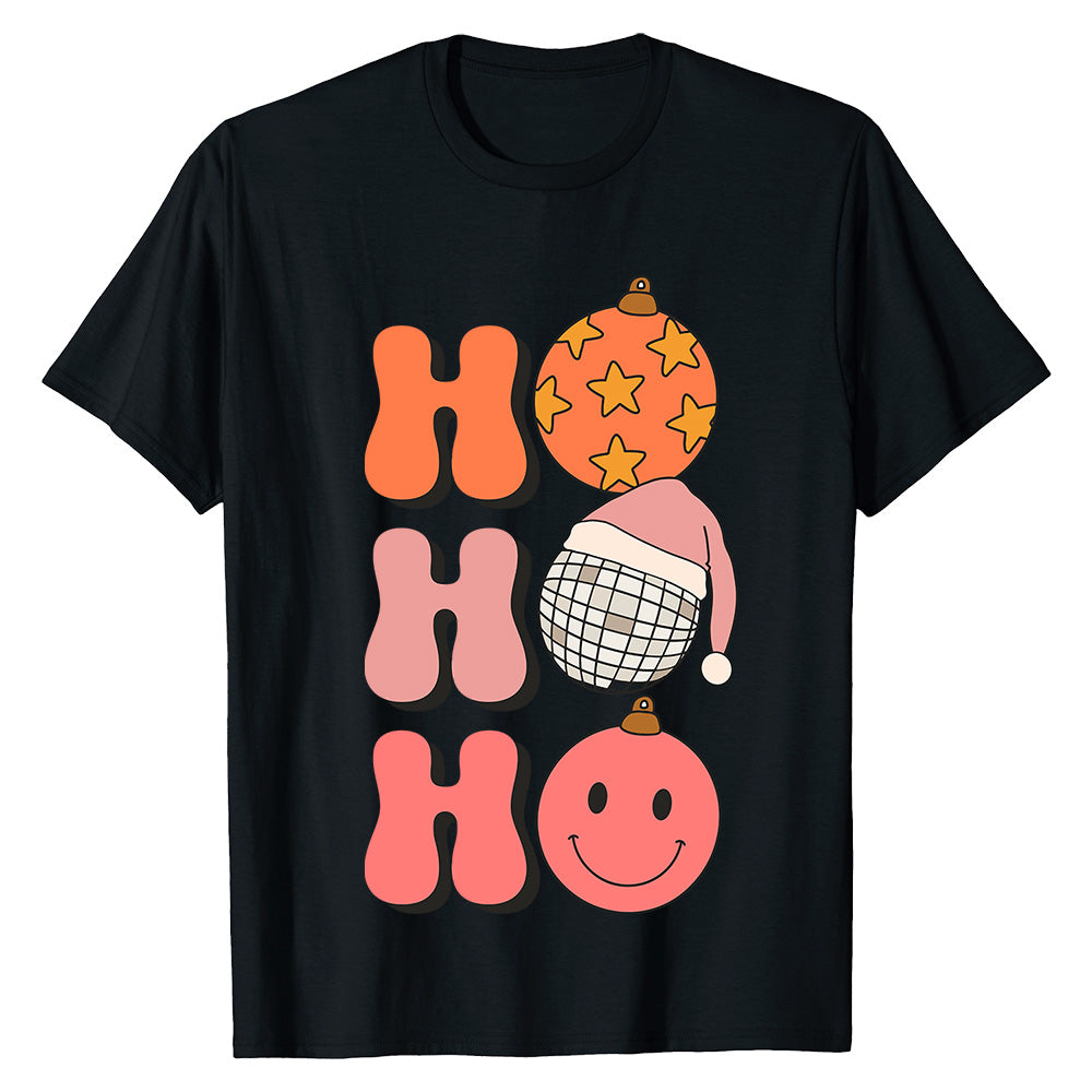 Festive Ho Ho Ho  T-Shirt