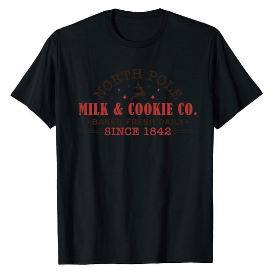 North Pole Milk & Cookie  T-Shirt