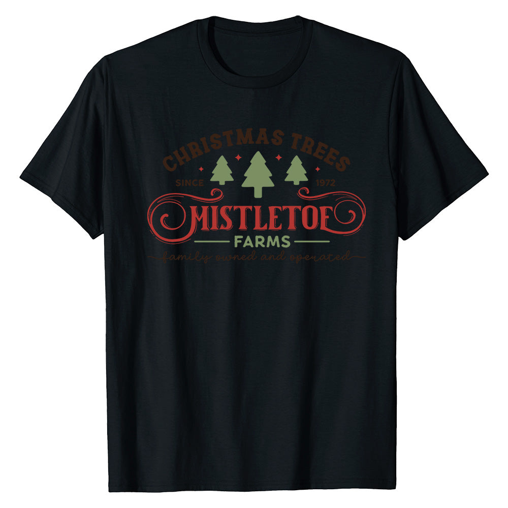 Mistletoe Farms Christmas  T-Shirt