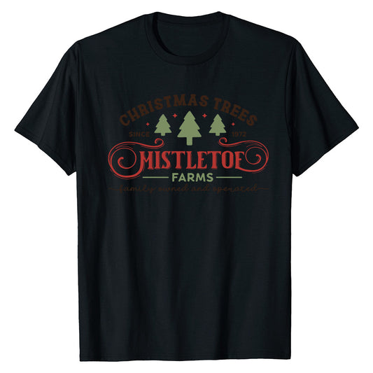 Mistletoe Farms Christmas  T-Shirt
