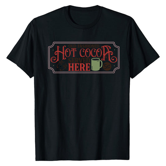 Vintage Hot Cocoa Sign T-Shirt