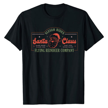 Santa Sleigh Rides  T-Shirt