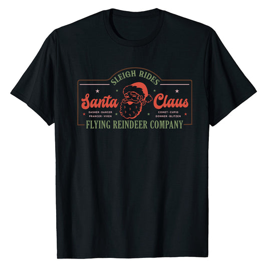 Santa Sleigh Rides  T-Shirt