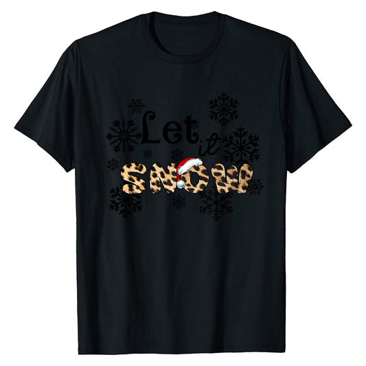 Leopard Snow  T-Shirt