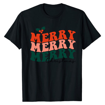 Merry Retro Holiday  T-Shirt