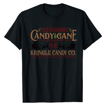 Vintage Candy Cane  T-Shirt