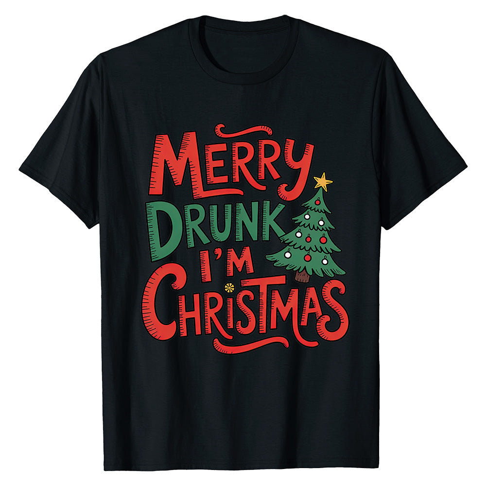 Merry Drunk Xmas  T-Shirt