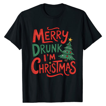 Merry Drunk Xmas  T-Shirt