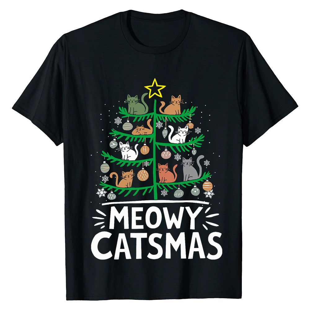 Meowy Catsmas  T-Shirt