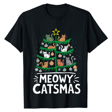 Meowy Catsmas  T-Shirt
