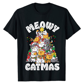 Meowy Catmas  T-Shirt
