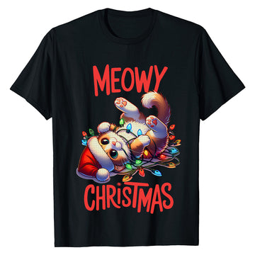 Meowy Catmas  T-Shirt