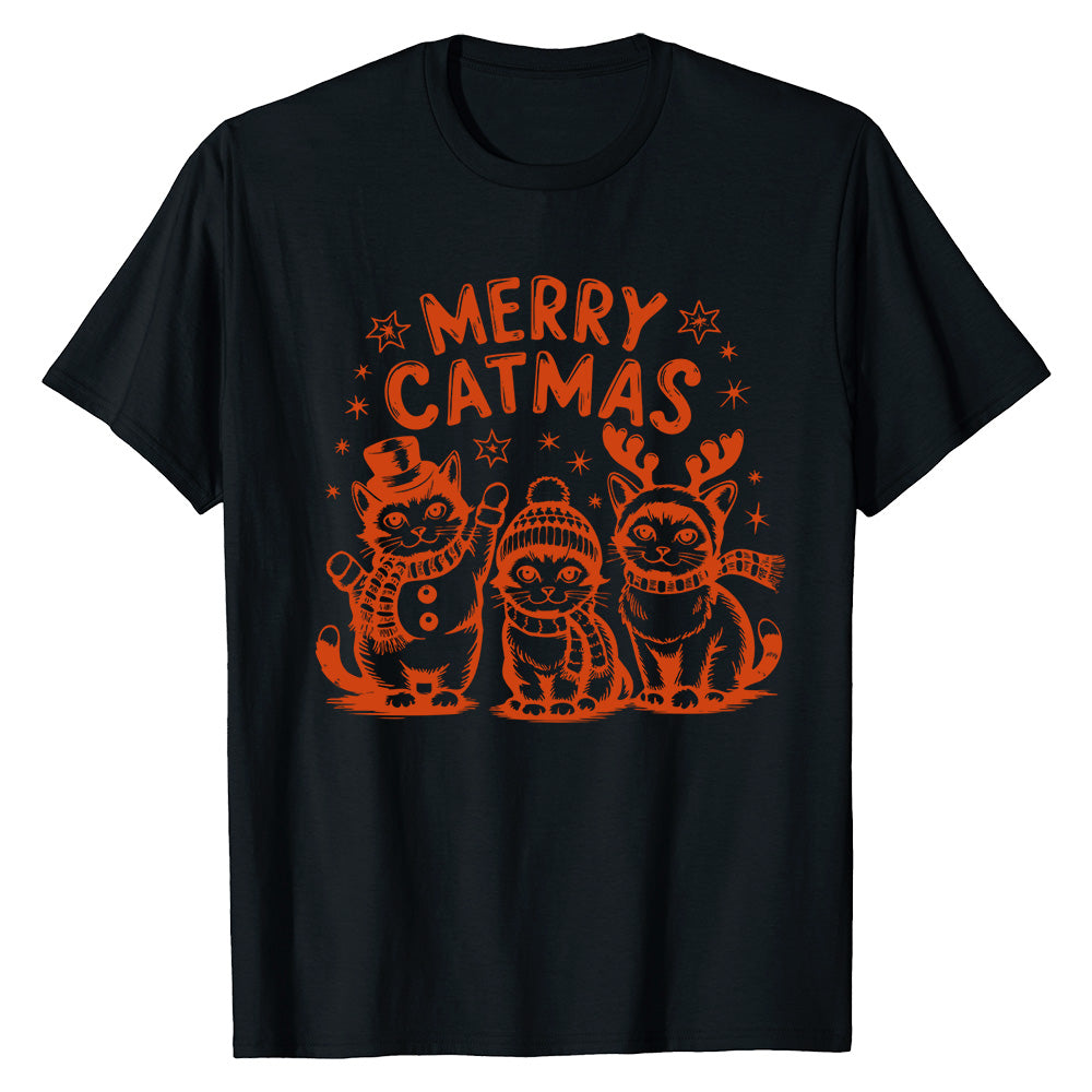 Merry Catmas  T-Shirt