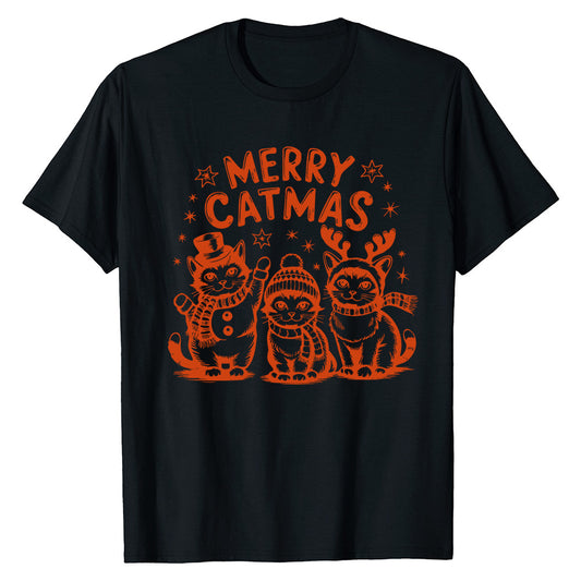 Merry Catmas  T-Shirt