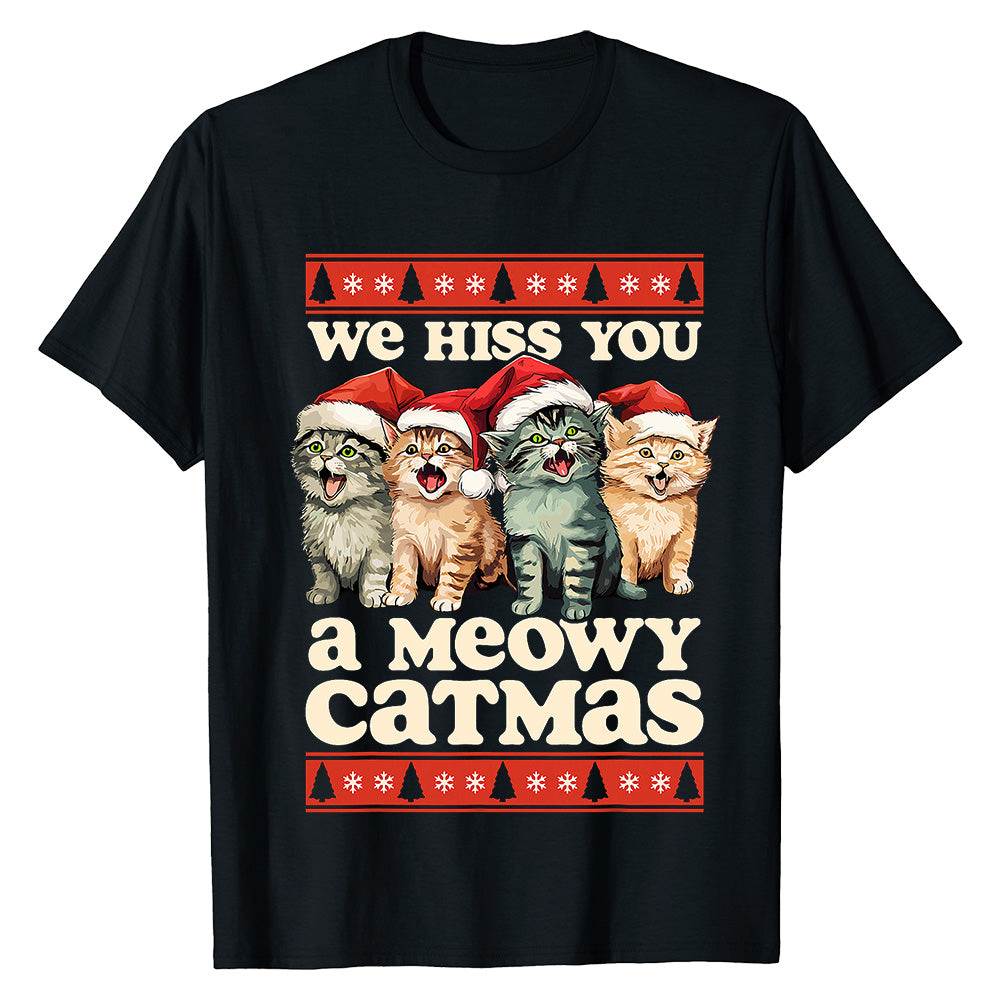Meowy Catmas  T-Shirt