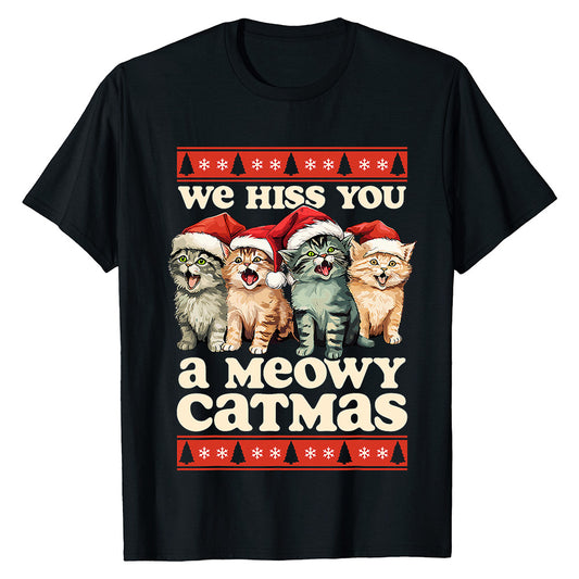 Meowy Catmas  T-Shirt