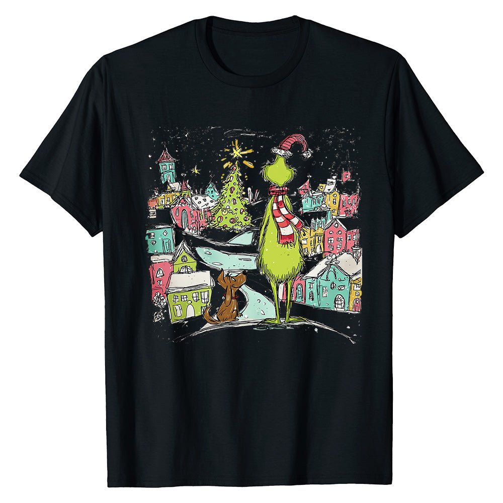 Festive Grinchmas  T-Shirt